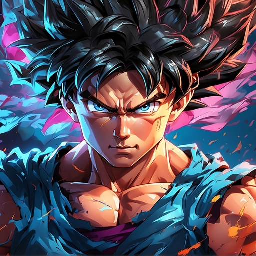 goku pfp aesthetic vibe