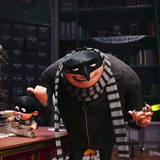 3d render minions the rise of gru pfp