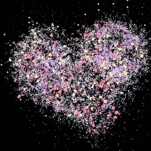 neon heart pfp aesthetic wallpaper