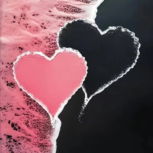 y2k aesthetic heart pfp pink style