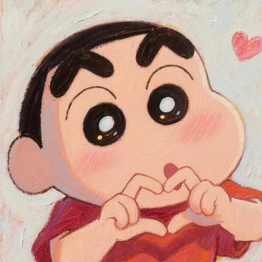 aesthetic heart pfps cartoon set