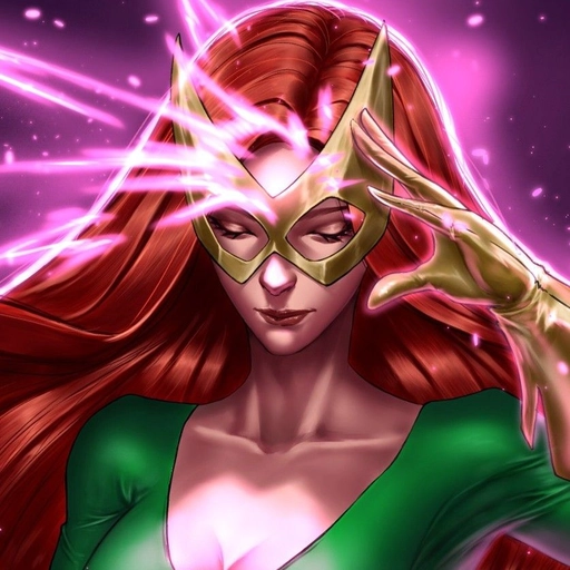 jean grey pfp cartoon