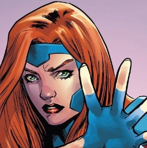 jean grey pfp glowing