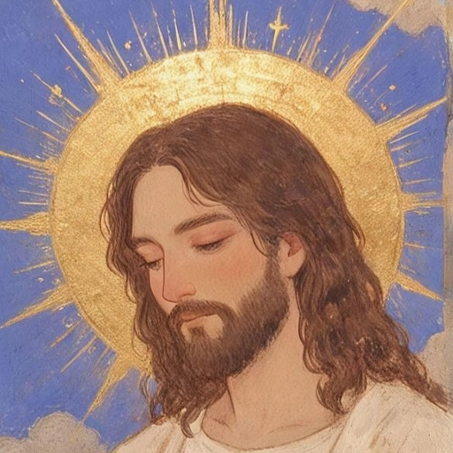 jesus pfp cartoon