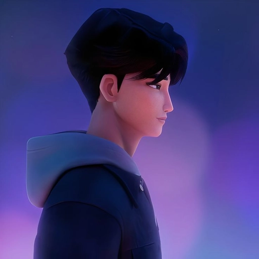 jinu cartoon style profile picture