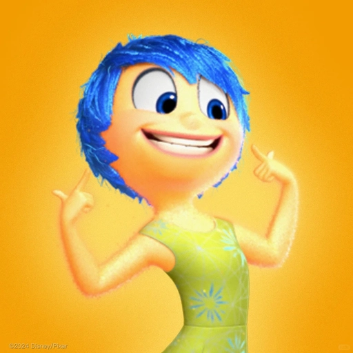 cute inside out joy pfp