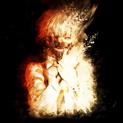 black hair kaneki pfp