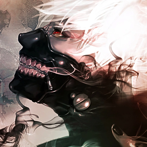 kaneki pfp black and white