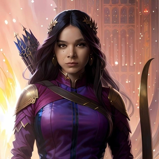 kate bishop pfp drawing