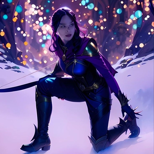 kate bishop pfp minimal style