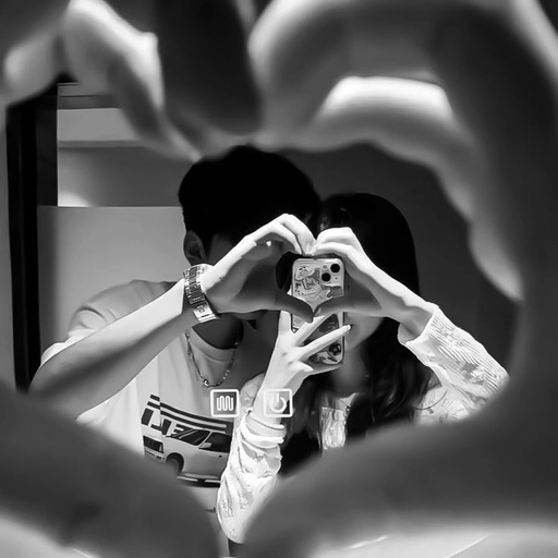 aesthetic korean couple matching pfp