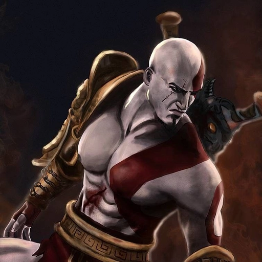 aesthetic kratos pfp