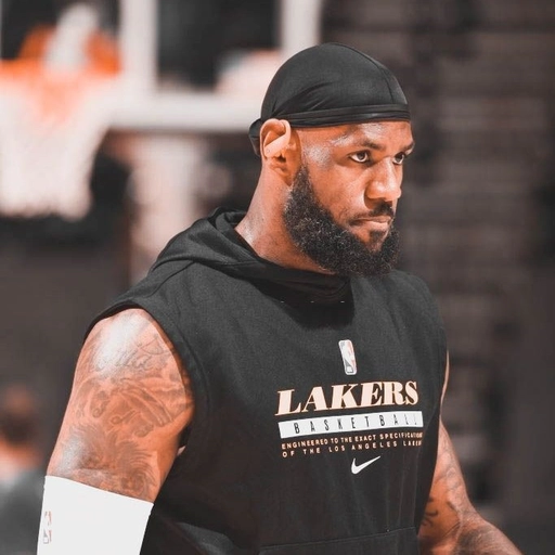 Aesthetic LeBron James PFP wallpaper
