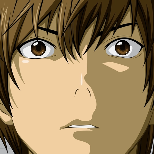 light yagami mysterious pfp