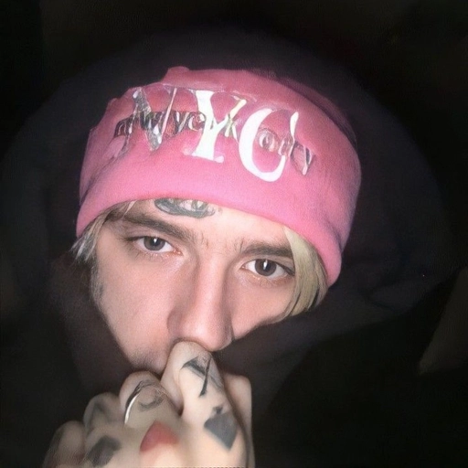 lil peep pfp pinterest style