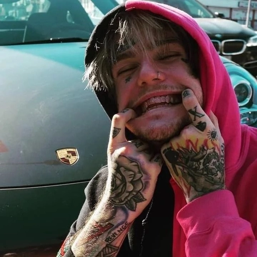 lil peep pfp anime style
