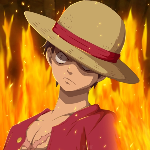luffy pfp aesthetic