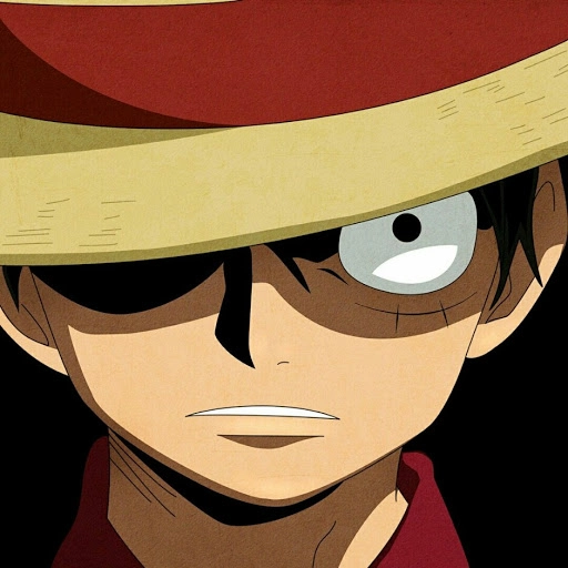 funny luffy pfp meme style