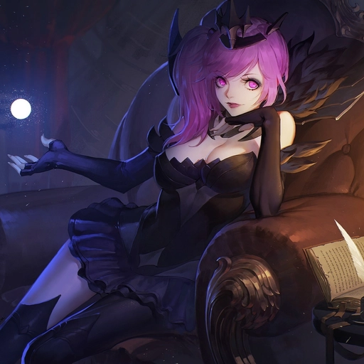 lux pfp glowing magic aura hd