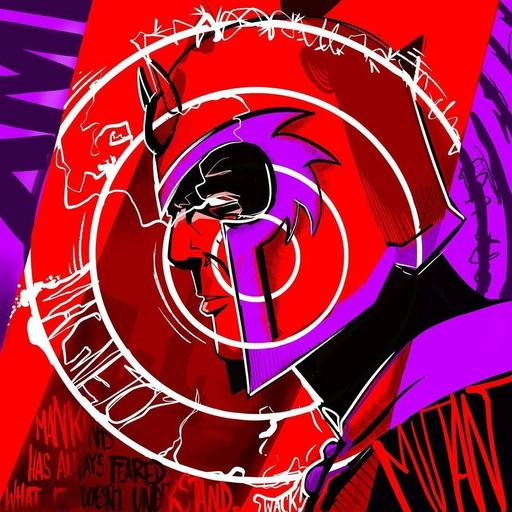 magneto pfp comic style