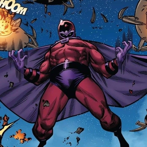 magneto pfp fierce gaze
