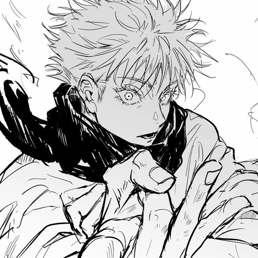 modern manga pfp design