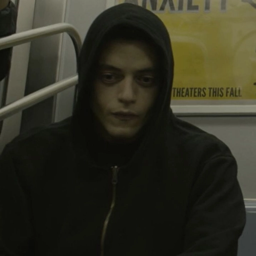 mr robot pfp dark
