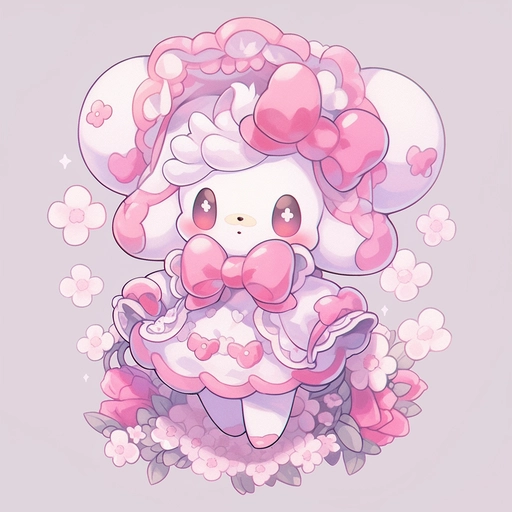 my melody aesthetic pfp anime drawing