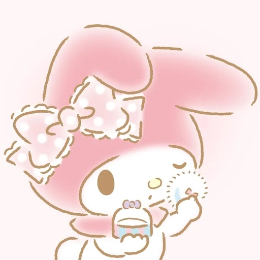 cute my melody aesthetic pfp soft girl