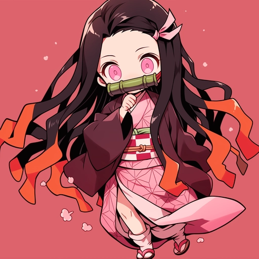 nezuko pfp smile