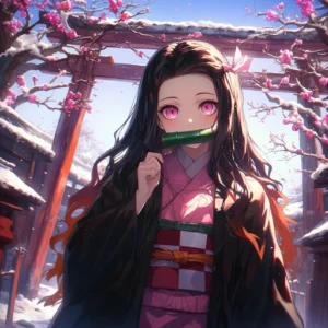 nezuko pfp hd anime