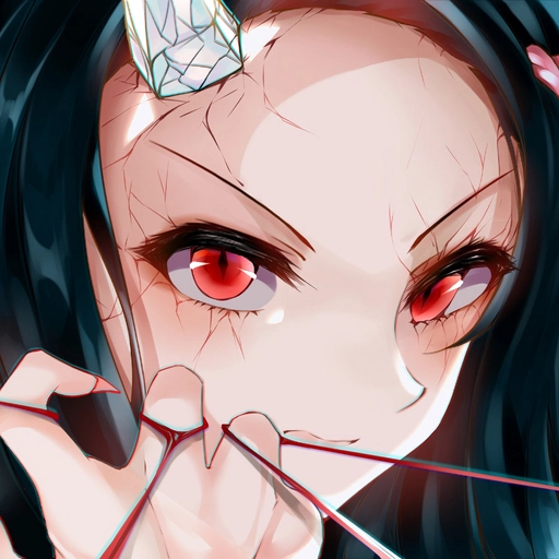 nezuko pfp cheerful