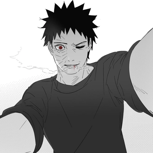 obito pfp 4k ultra-detailed close up