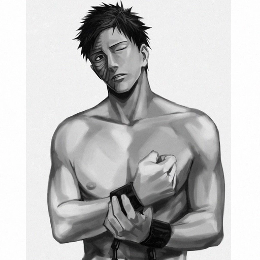 obito pfp black and white stark contrast