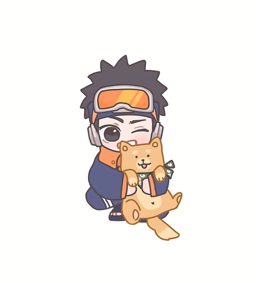 young obito pfp childhood memory sketch