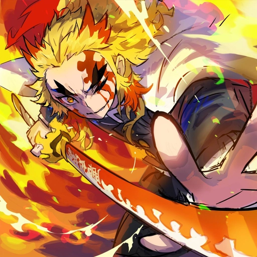 rengoku pfp epic stare