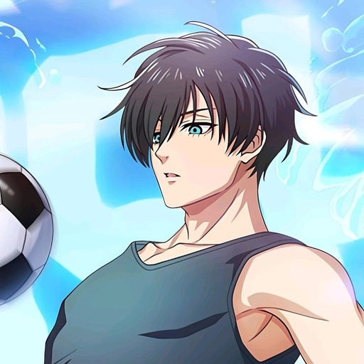 rin pfp blue lock style