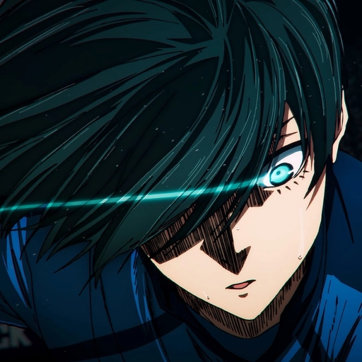 rin itoshi pfp serious face