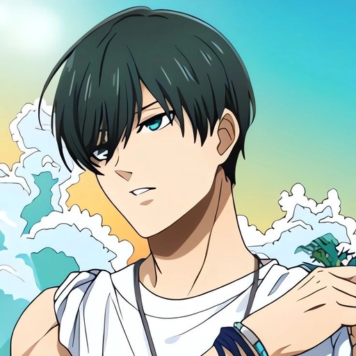 rin pfp blue lock portrait