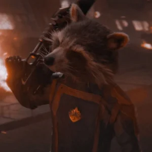 rocket raccoon 4k image