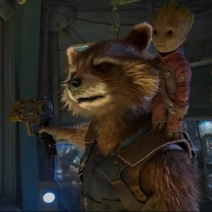 rocket raccoon comic pfp sharp