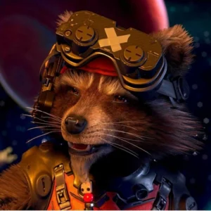 rocket raccoon comic pfp design