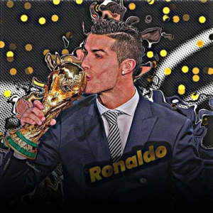 cold ronaldo pfp minimal style