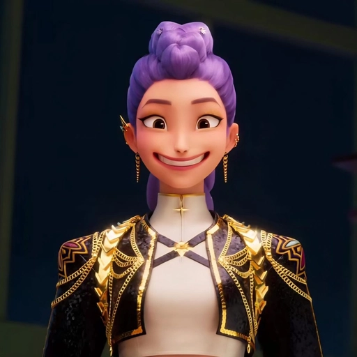 rumi kpop demon hunters pfp for discord