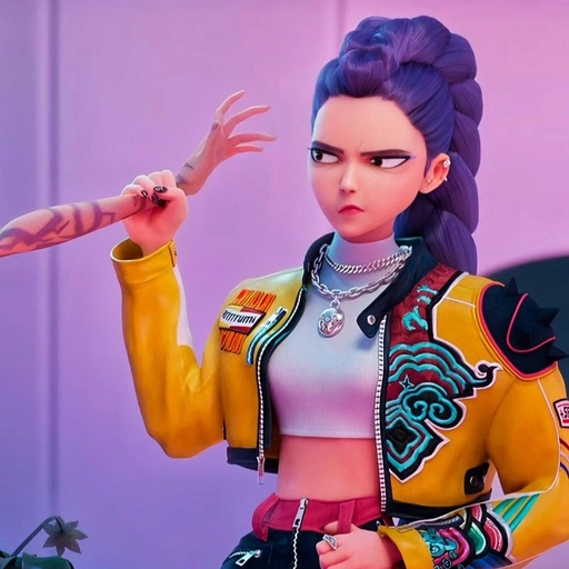 rumi kpop demon hunters pfp cute