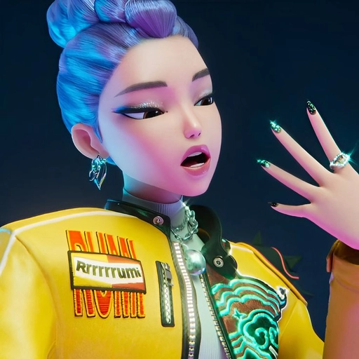 rumi kpop demon hunters pfp cool