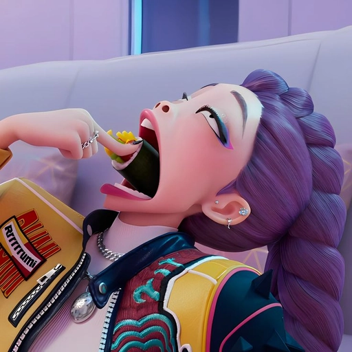 rumi kpop demon hunters pfp fanart