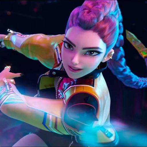 rumi kpop demon hunters pfp aesthetic