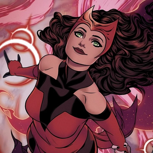 scarlet witch comic style pfp