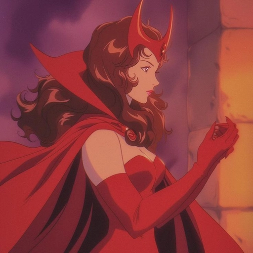 scarlet witch dark aesthetic pfp